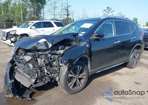 2019 Nissan Rogue Sv z USA, uszkodzony, nr VIN JN8AT2MV5KW375092